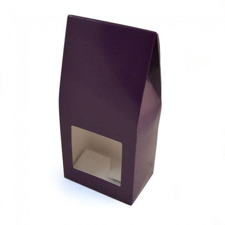 Aubergine - Gable Top Box - 3 x 2 x 6-3/8"