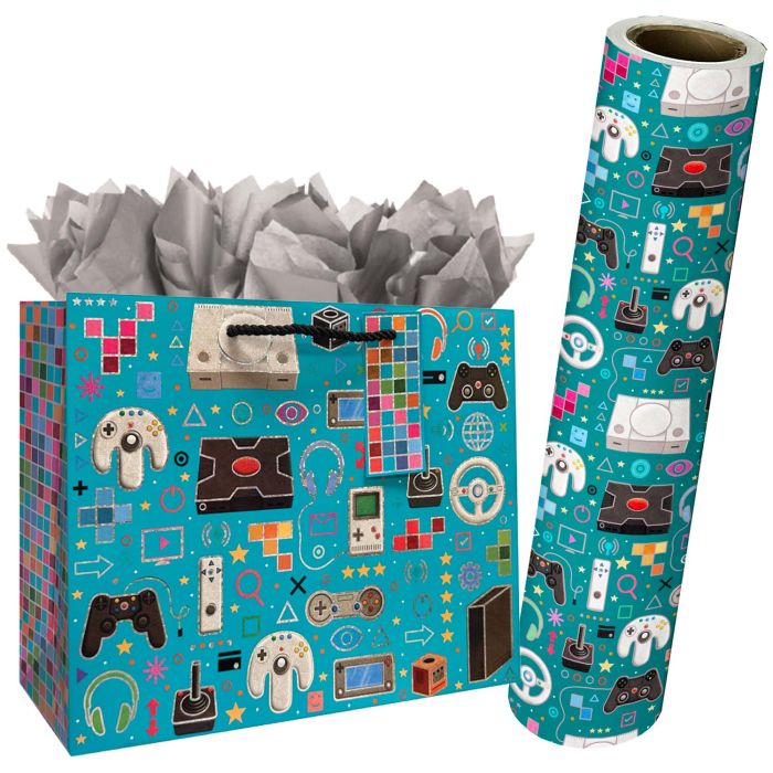 Gamer's World Gift Bags & Wrapping Paper