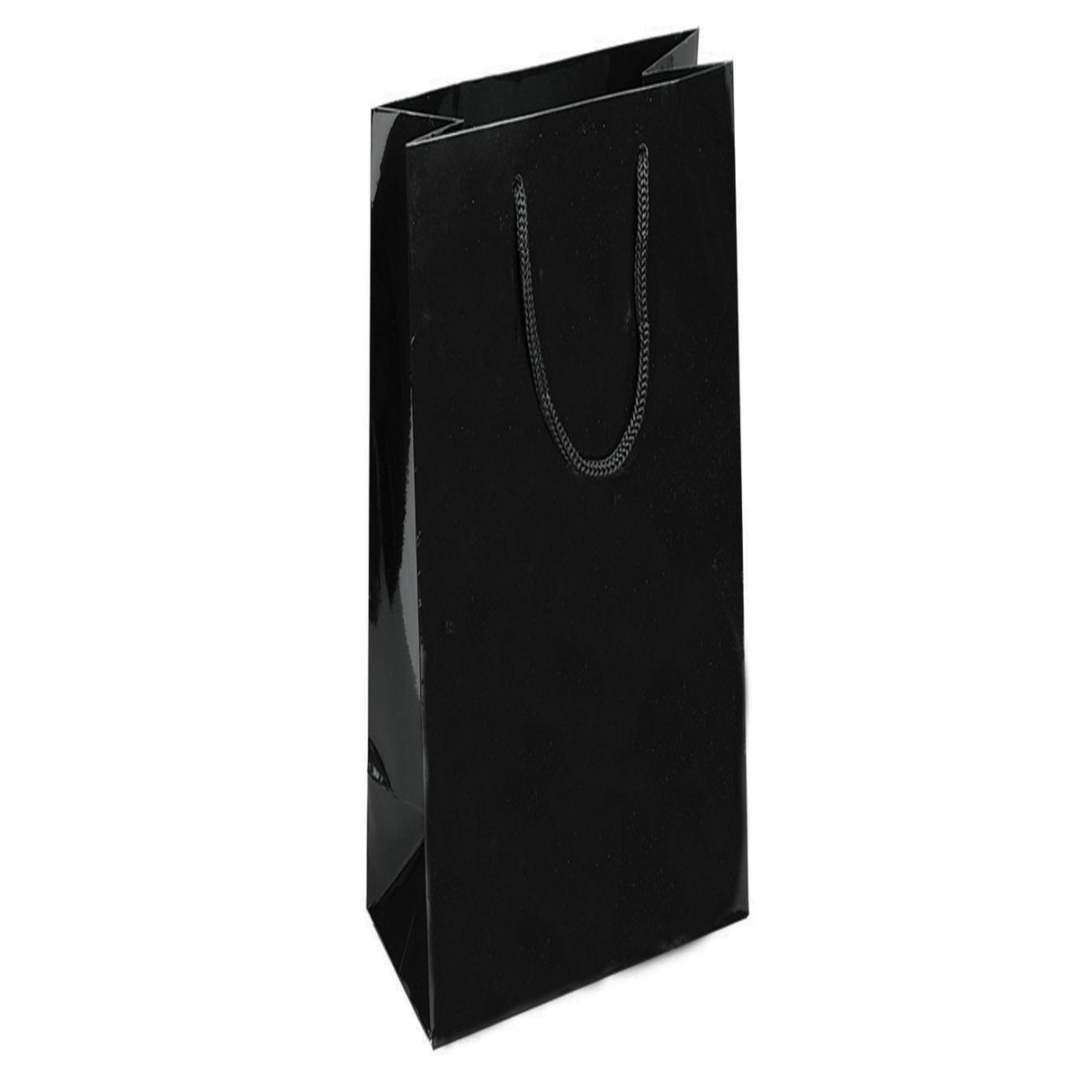 Gloss Black - Gloss Euro Tote - 5-1/4 x 3-1/2 x 13"