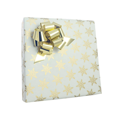Guilded Snowflake - Gift Wrap - 1/2 Ream Gift Wrap Roll (24" x 417 Ft.)