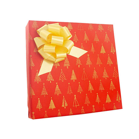 Gold Trees - Gift Wrap - 1/2 Ream Gift Wrap Roll (24" x 417 Ft.)