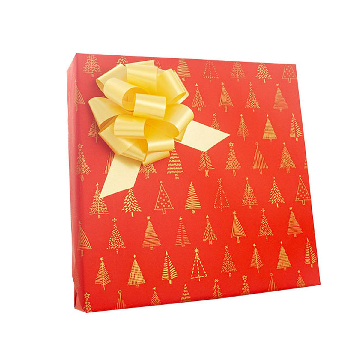 Gold Trees - Gift Wrap - 1/2 Ream Gift Wrap Roll (24" x 417 Ft.)
