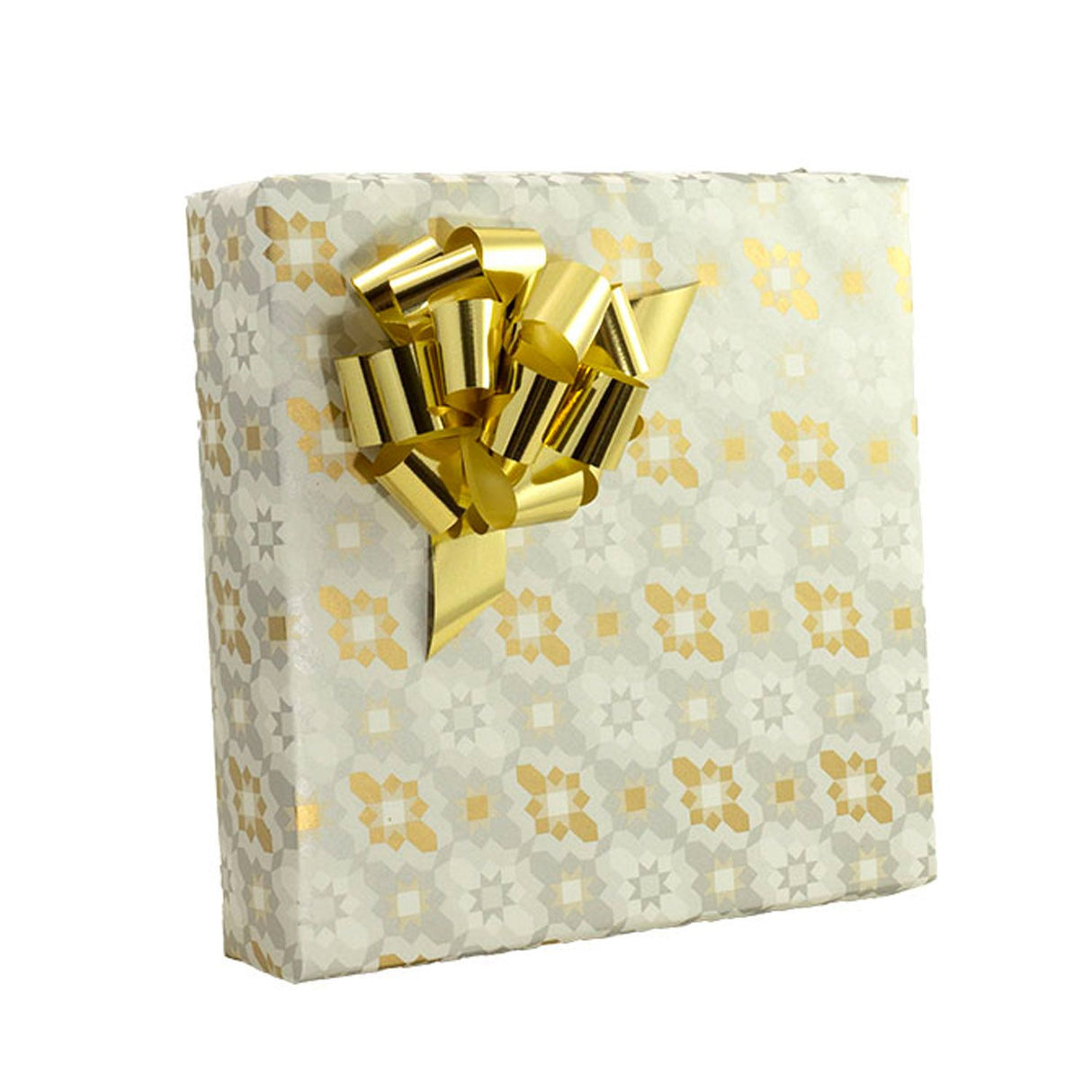 Architecture in Silver & Gold - Gift Wrap - Cutter Box Gift Wrap Roll (24" x 100 ft.)