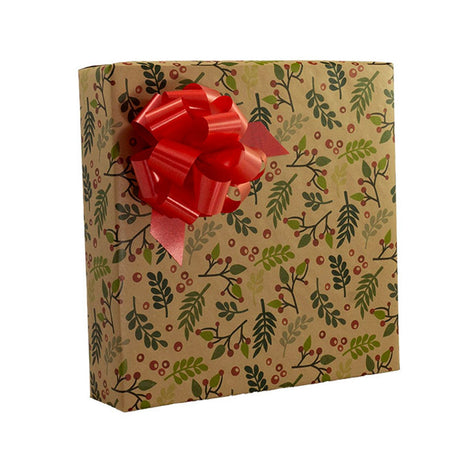 Nature's Holly - Gift Wrap - Cutter Box Gift Wrap Roll (24" x 100 ft.)