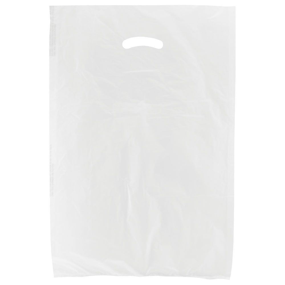 White - Merchandise Bag - 12 x 15" (No Handle)