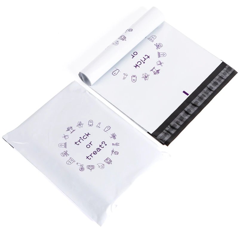 Halloween Poly Mailers Trick or Treat Size 10x13 Shipping Bags