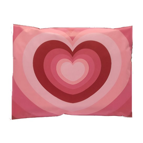 Heart Poly Mailers Size 14x17 Valentine Shipping Bags