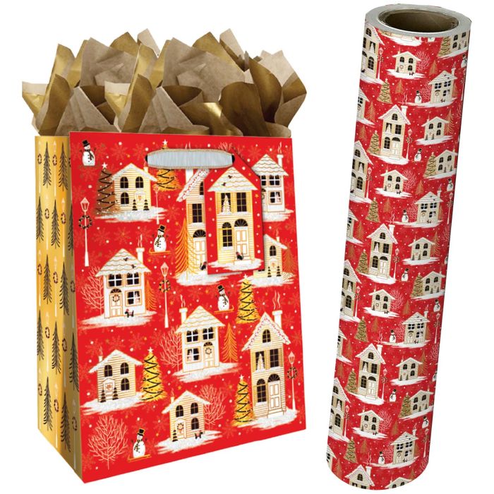 Hometown Holiday Gift Bags & Wrapping Paper