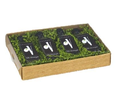 Natural Kraft - Clear View Box - 7-7/8 x 5-7/8 x 1-3/8"