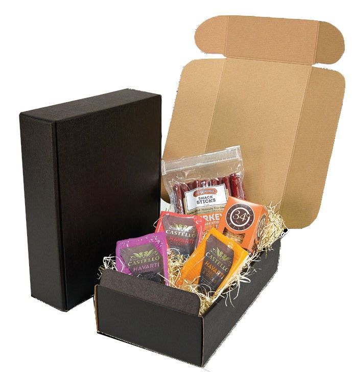 Black - E-Commerce Corrugated Box - 11 x 13-3/8 x 3-1/2 "