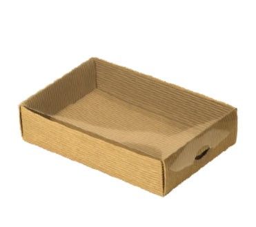 Natural Kraft - Clear View Box - 5-7/8 x 3-7/8 x 1-3/8"