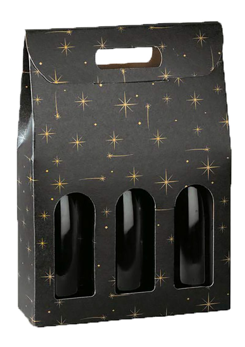 Constellation - 3 Bottle Carrier - 10-5/8 x 3-1/2 x 15-3/4"