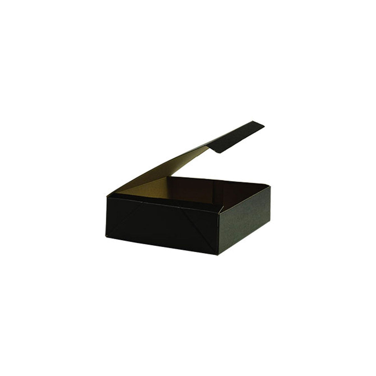 Black Linen Embossed - Top Tuck Box - 13-3/4 x 11 x 3-1/8"