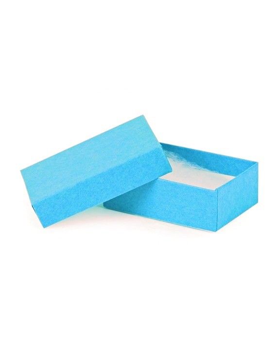 Kraft Jazz Blue - Jewelry Box - 2-7/16 x 1-5/8 x 13/16"