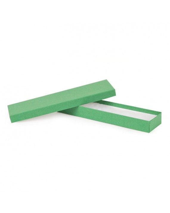 Kraft Green - Jewelry Box - 8 x 2 x 7/8"