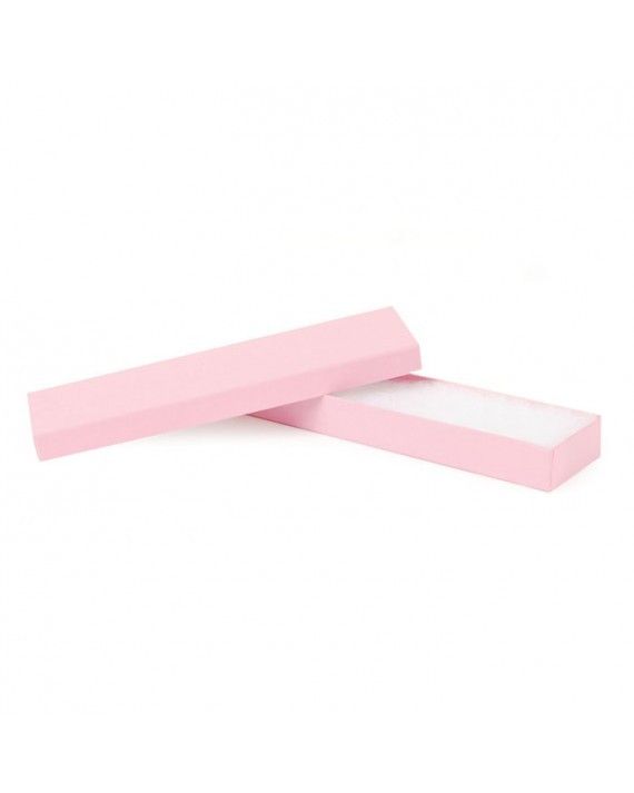 Kraft Pink - Jewelry Box - 8 x 2 x 7/8"