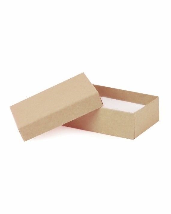 Natural Kraft - Jewelry Box - 3 x 2-1/8 x 1"