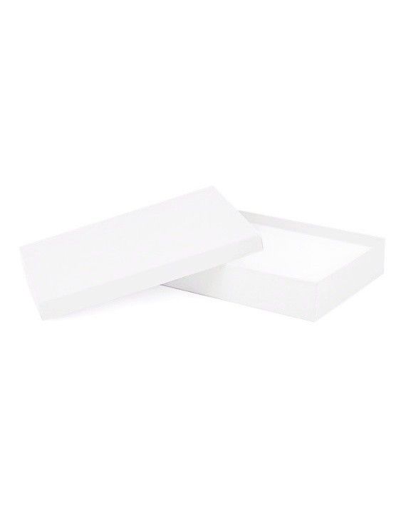 White Kraft - Jewelry Box - 7 x 5 x 1-1/4"