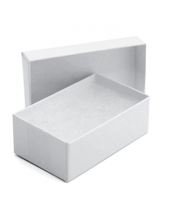 White Krome - Jewelry Box - 1-3/4 x 1-1/8 x 5/8"