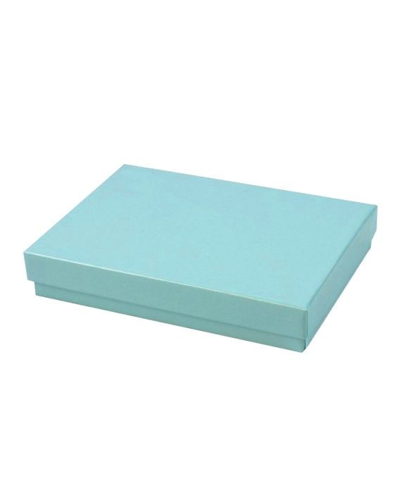 Gloss Aqua - Jewelry Box - 5-7/16 x 3-1/2 x 1"