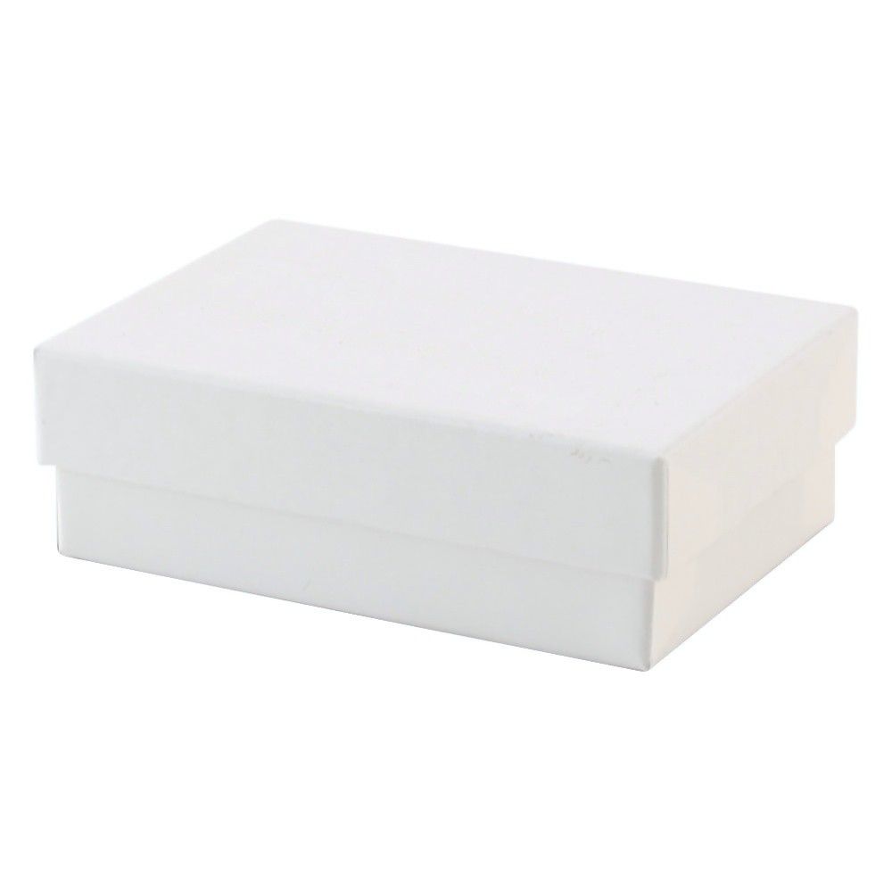 White Krome - Jewelry Box - 3-1/16 x 2-1/8 x 5/8"