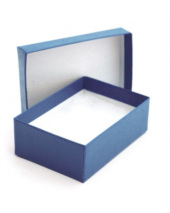 Matte Navy Blue - Jewelry Box - 3-1/16 x 2-1/8 x 1"