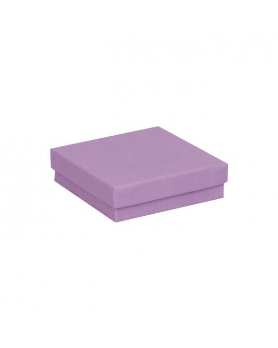 Matte Lilac - Jewelry Box - 3-1/2 x 3-1/2 x 1"