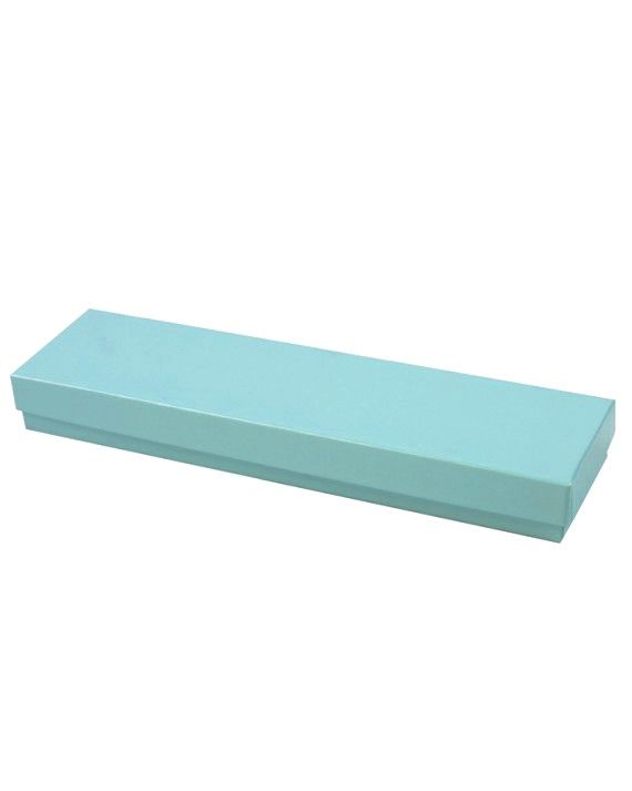 Gloss Aqua - Jewelry Box - 8 x 2 x 7/8"