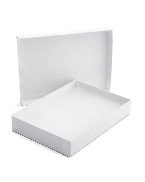 White Krome - Jewelry Box - 5-1/4 x 3-3/4 x 1-3/4"