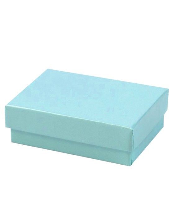 Gloss Aqua - Jewelry Box - 3 x 2-1/8 x 1"