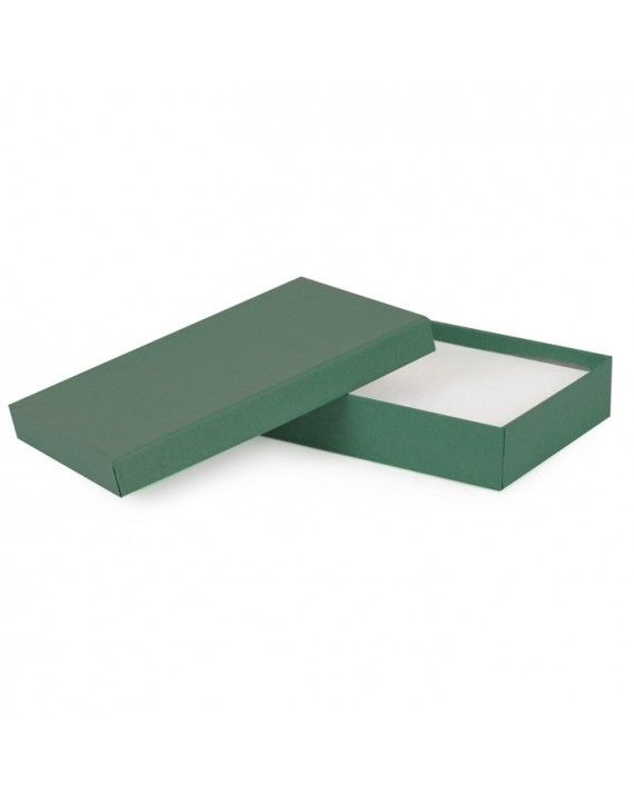 Matte Deep Woods Green - Jewelry Box - 6 x 5 x 1"