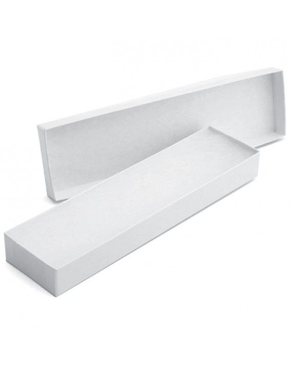 White Krome - Jewelry Box - 8 x 2 x 7/8"