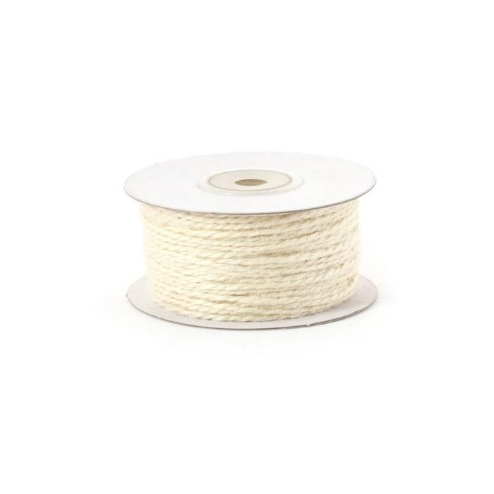 Ivory - Jute Cord - 50 Yards