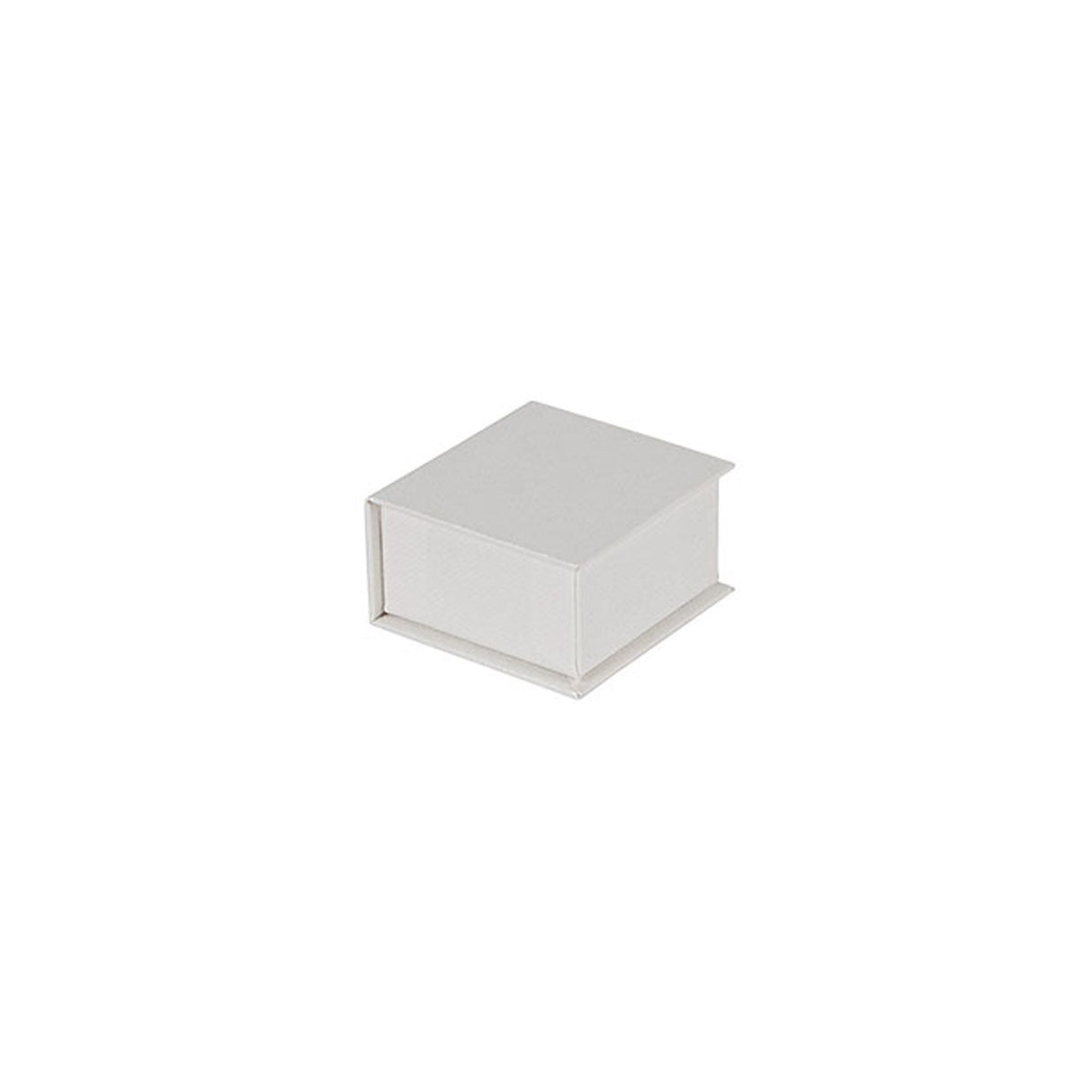 White Pearl - Magnetic Jewelry Box - 2 x 2 x 1"