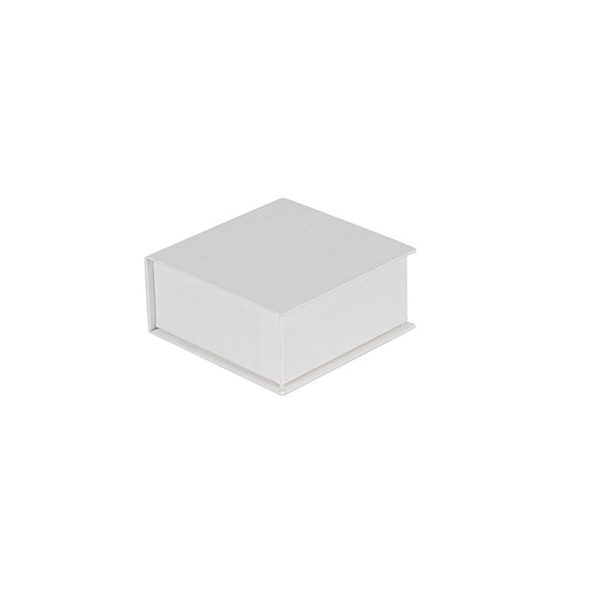 White Pearl - Magnetic Jewelry Box - 3 x 3 x 1-1/4"