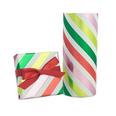 Candy Stripe - Gift Wrap - Jeweler's Gift Wrap Roll (7-3/8" x 100 ft.)