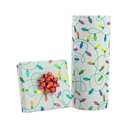 Holiday Lights - Gift Wrap - Jeweler's Gift Wrap Roll (7-3/8" x 100 ft.)