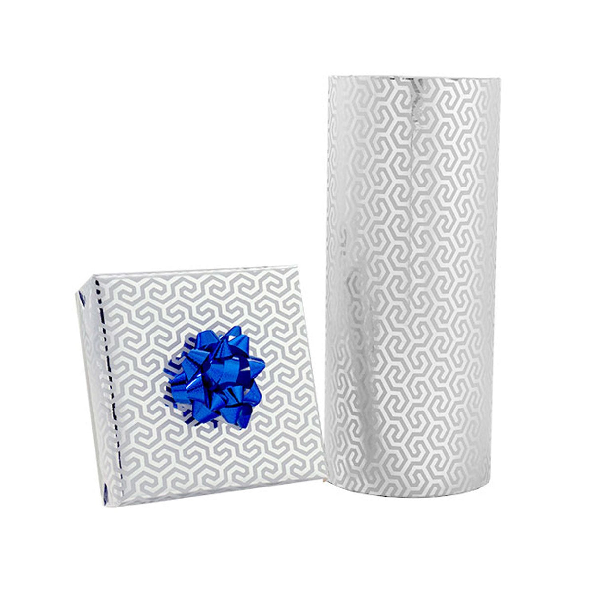 Mod Silver - Gift Wrap - Jeweler's Gift Wrap Roll (7-3/8" x 100 ft.)