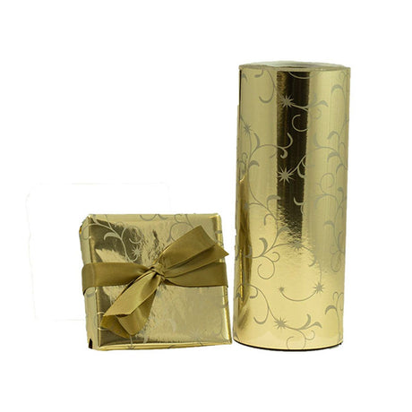 Regal Gold Metallic - Gift Wrap - Jeweler's Gift Wrap Roll (7-3/8" x 100 ft.)