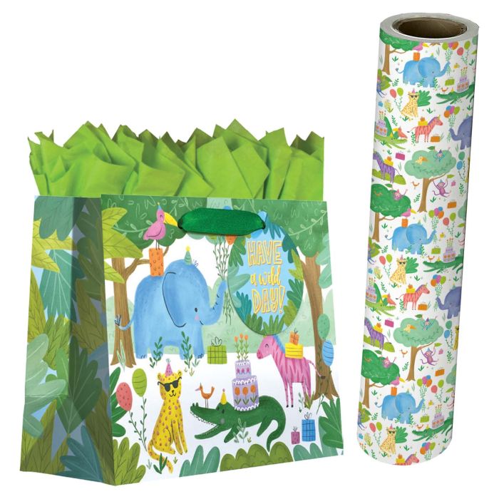 Jungle Party Gift Bags & Wrapping Paper