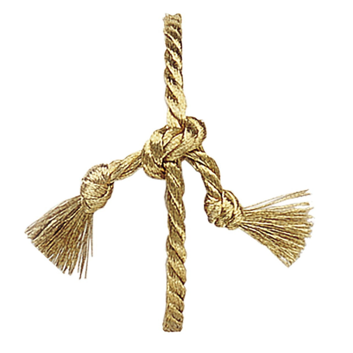 Gold Tassel - Stretch Cord - 1/8" x 25 yds.