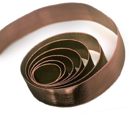 Brown - Karat Ribbon - 3/8" x 100 Yards