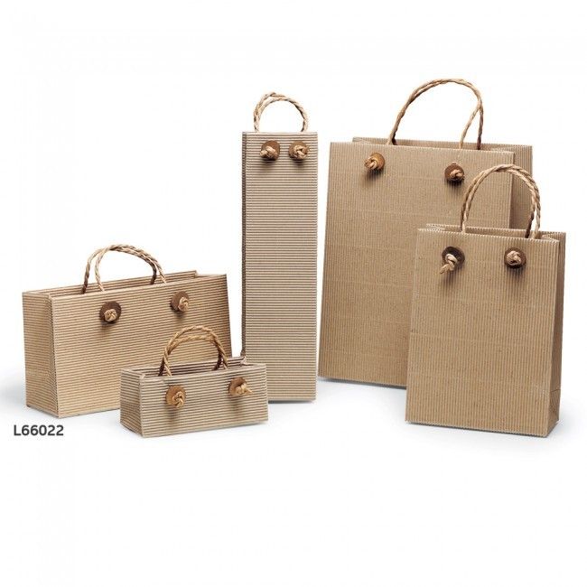 Kraft - Knothole Tote Bag - 11 x 3-3/4 x 6-1/8"
