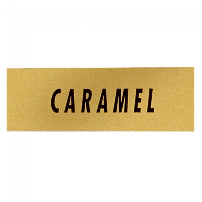 Caramel (Gold/Black) - Label - 1-1/2 x 1/2"