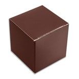 Brown - Truffle Box - 1-1/2 x 1-1/2 x 1-1/2"