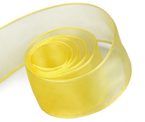 Daffodil - Lavish (Wired Edge) Ribbon - 2-1/4" x 50 Yards