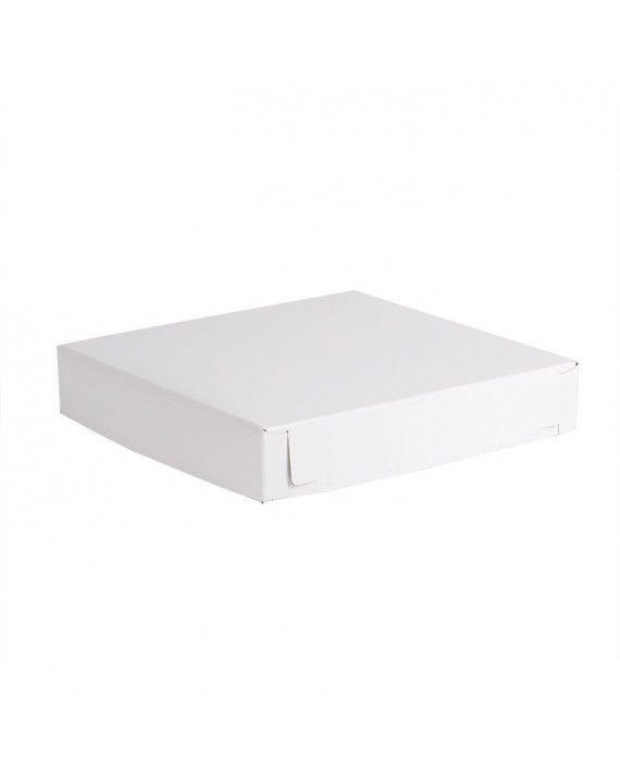 White - 2 Piece Lock Corner Box - 12 x 12 x 2-1/2" (Lock Corner)