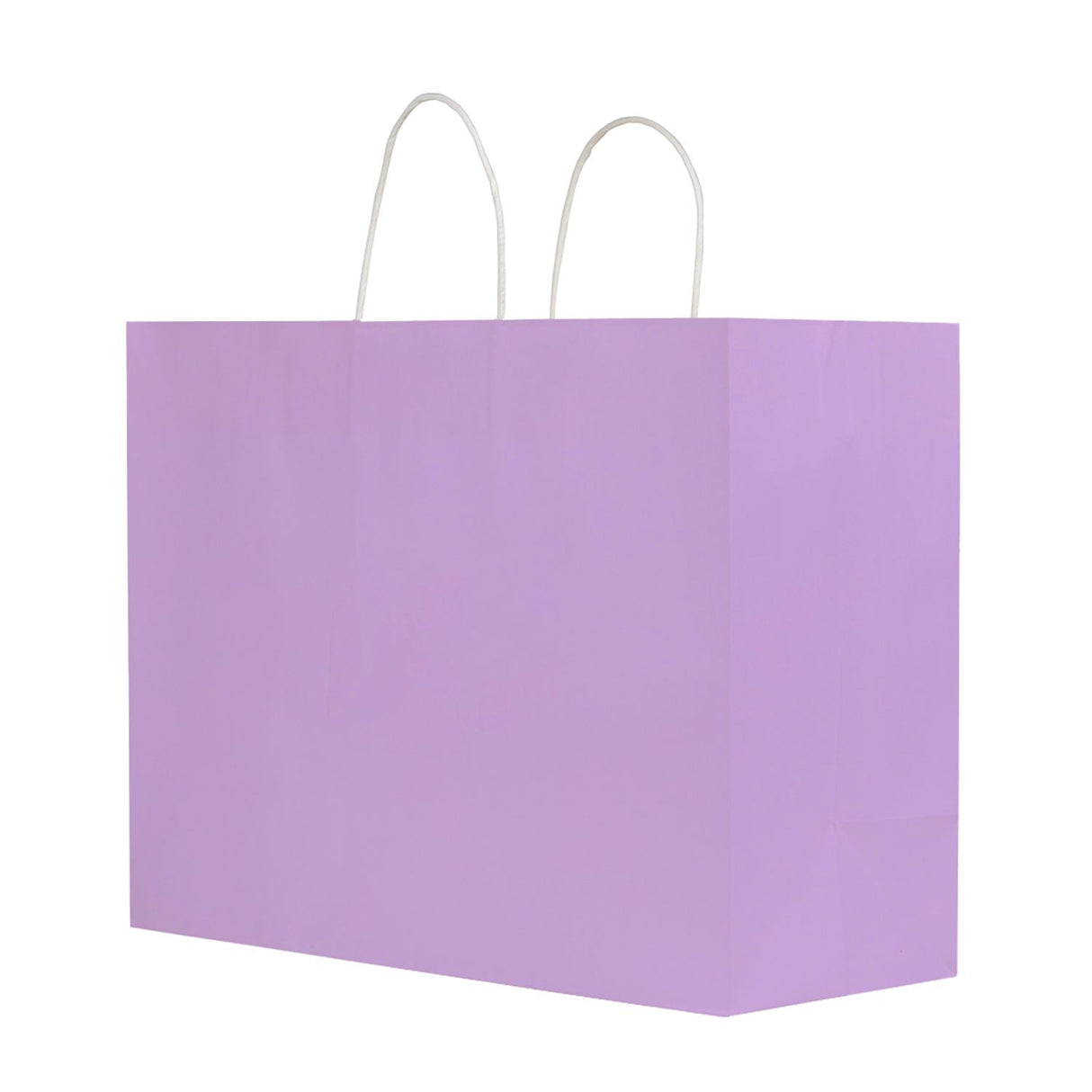 Lavender - Smooth Top Egde Shopping Bag - 16 x 6 x 13"