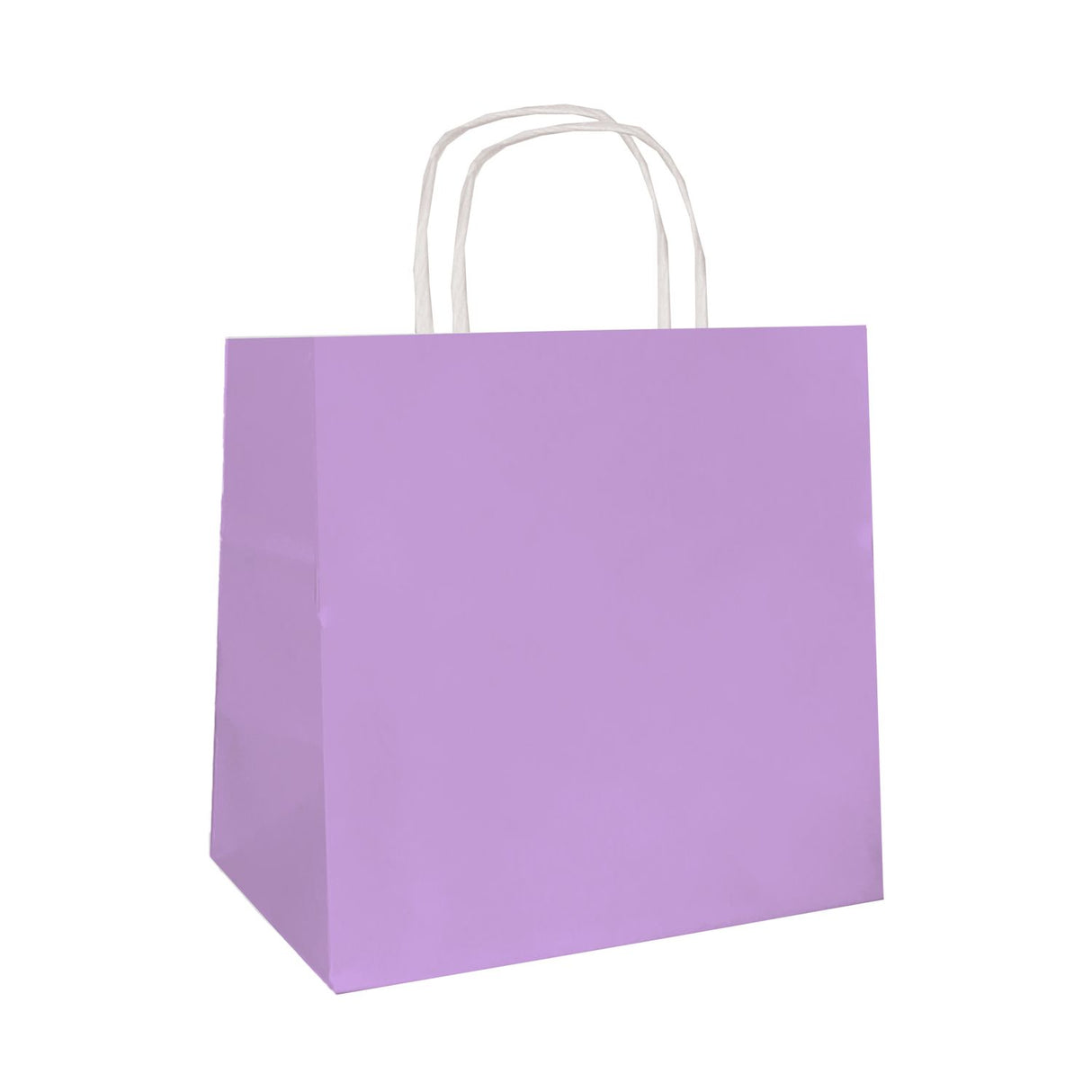 Lavender - Smooth Top Egde Shopping Bag - 6 x 4 x 6"