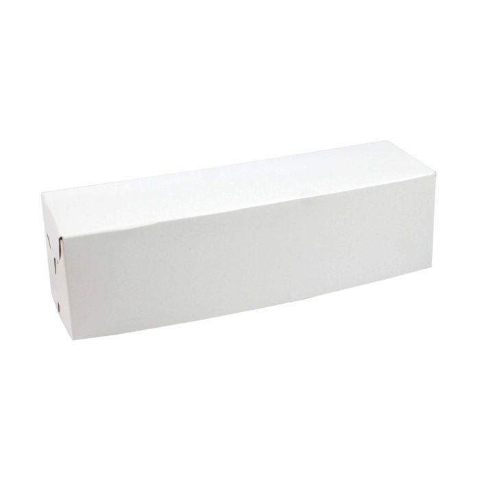 White - 2 Piece Lock Corner Box - 13 x 3-3/4 x 3-3/4" (Paige Lock)